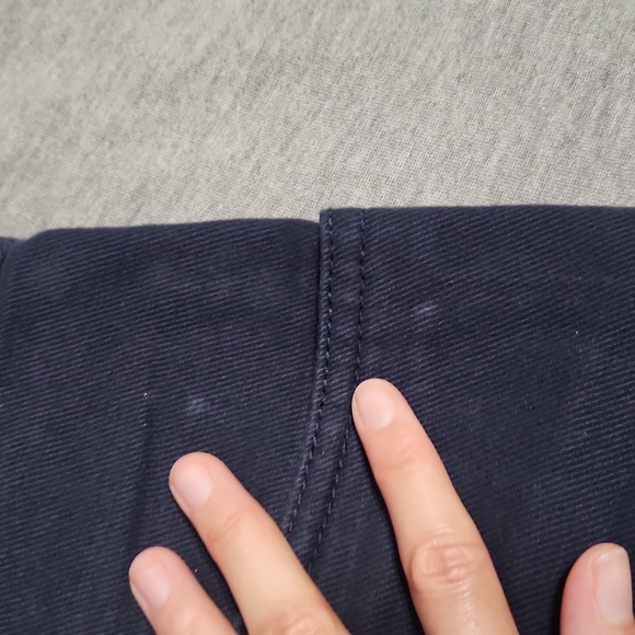 Vintage Bill Blass High Rise Baggy Relaxed Tapered Leg Purple Denim "Mom" Jeans - Picture 12 of 12